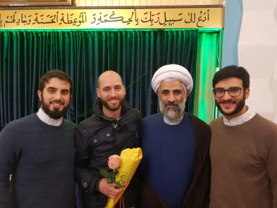 جوان آلمانی در مرکز اسلامی هامبورگ مسلمان شد+تصاویر 