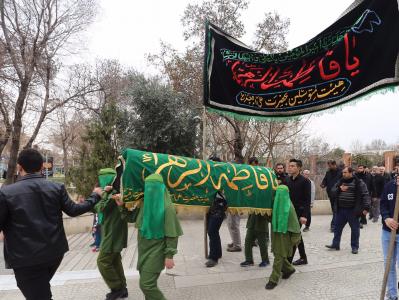 تجمع فاطمی هیئات مذهبی در امام زاده معصوم تهران