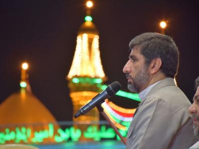 جشن میلاد امام حسین(ع) در بین الحرمین