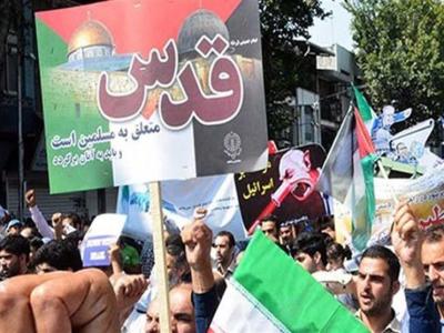 راهپیمایی روز جهانی قدس سبب روحیه بخشی به مبارزان فلسطینی است