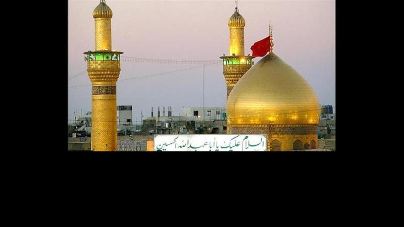 روحانیون اهل سنت آمریکایی در حرم امام حسین(ع) +عکس